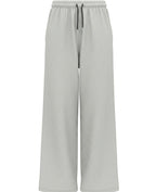 Grey Cotton Joggers Front Design