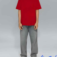 Red Oversized T-Shirt