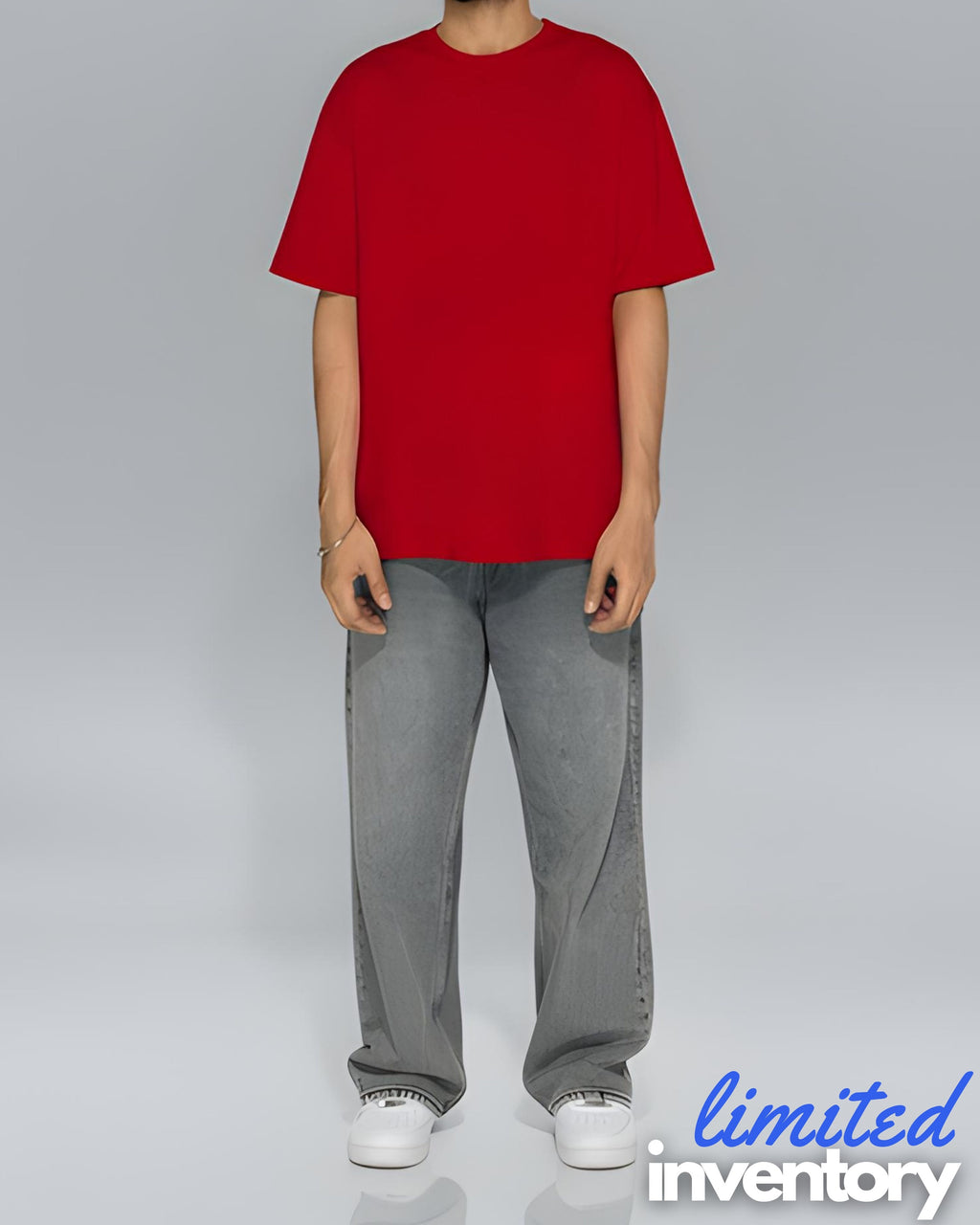 Red Oversized T-Shirt