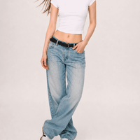 White Baby Tee